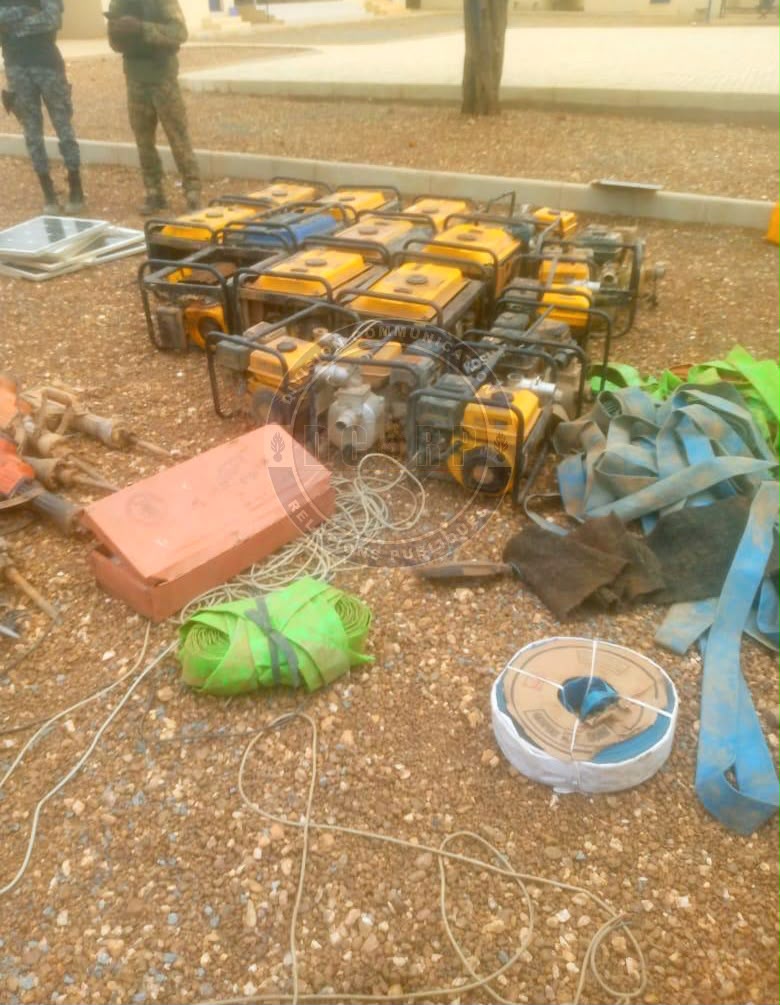 LUTTE CONTRE L'EXPLOITATION ILLÉGALE DES RESSOURCES NATURELLES : DES SITES CLANDESTINS DÉMANTELÉS DZNS LA COMMUNE DE MADINA BAFFE A SARAYA